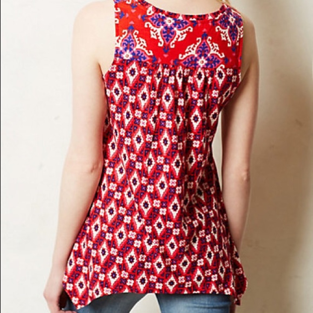 Anthropologie • Akemi + Kin Galapa Cotton Model Split Tank - Picture 2 of 7